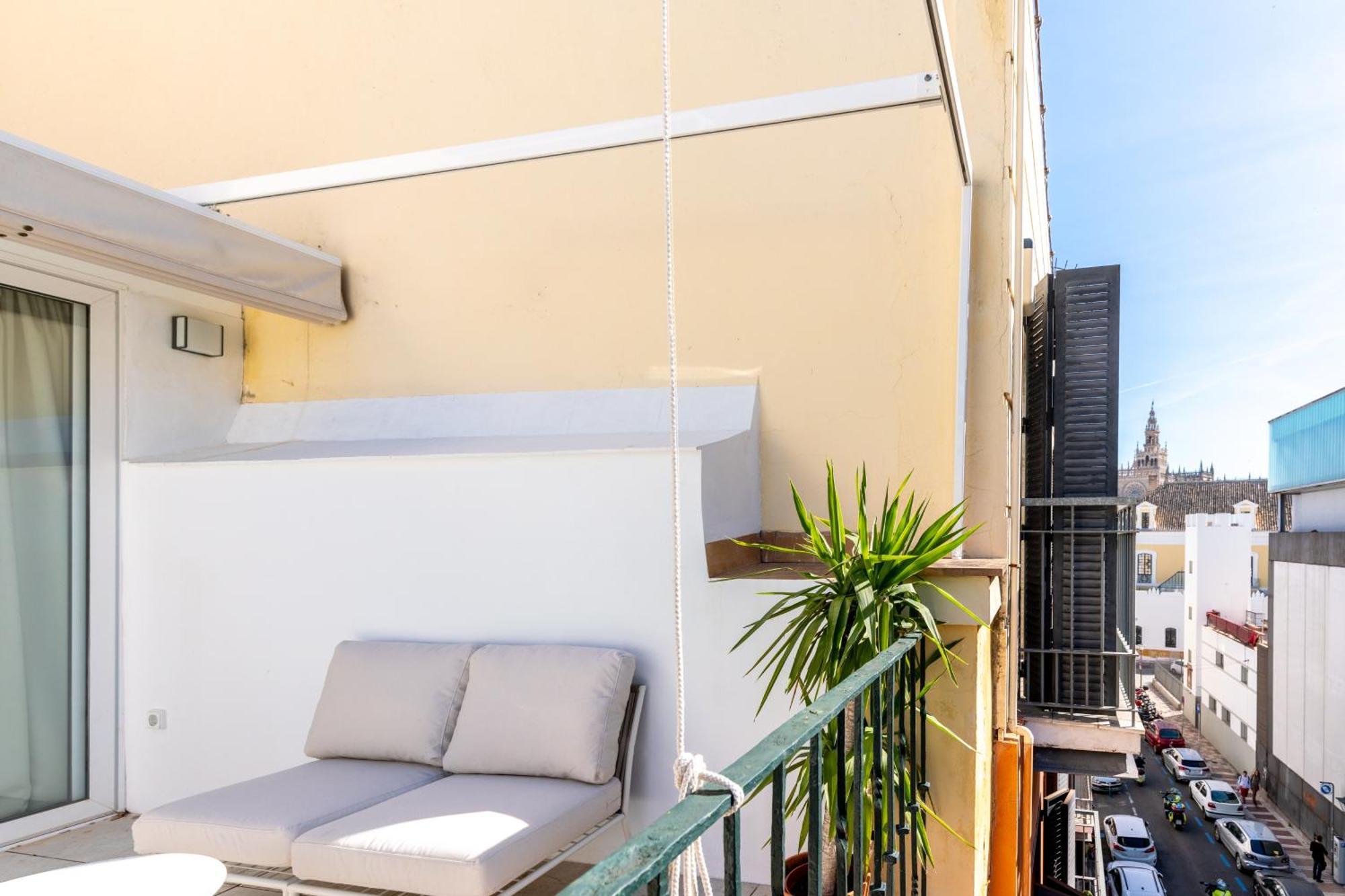 דירות סביליה Duplex Con Terraza Junto A La Catedral מראה חיצוני תמונה
